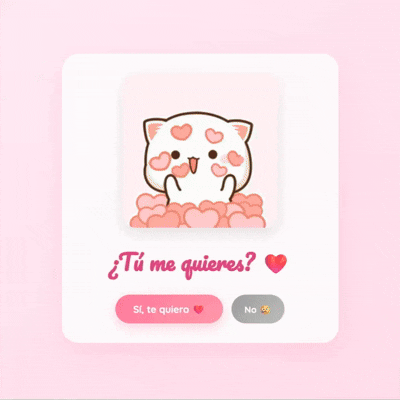 ¿Tú me quieres?